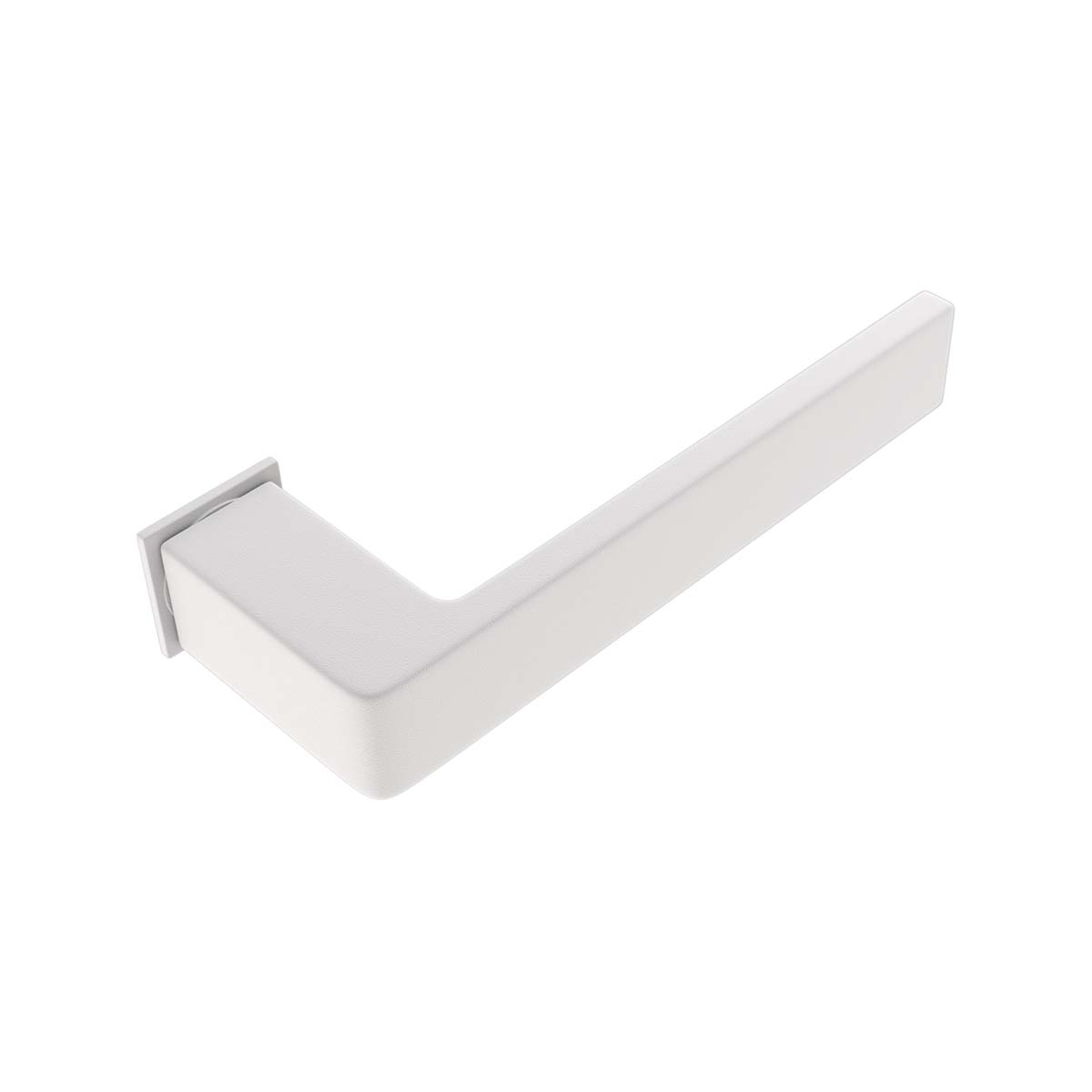Productfoto_QUADKRUK28MINWIT_0_2400x2400 Deurkruk Quadrate 28 Minimal Wit - Afbeelding 1