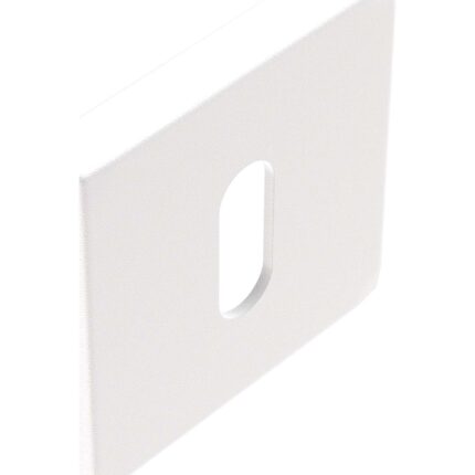 Sleutelrozet Quadrate Regular Wit