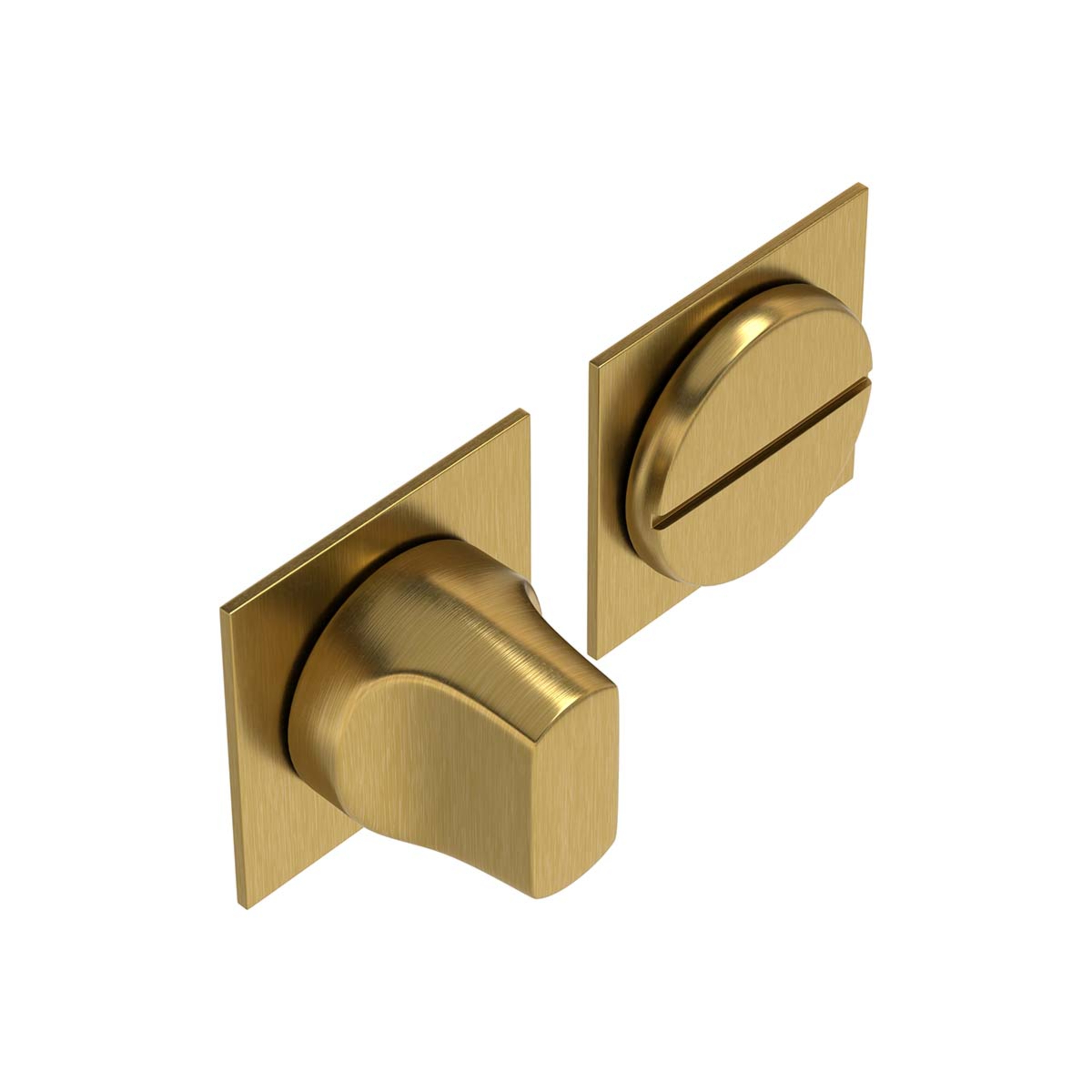 Productfoto_QUADTOILMIN01MMS_0_2400x2400 Toiletgarnituur Quadrate Minimal MMS - Afbeelding 1