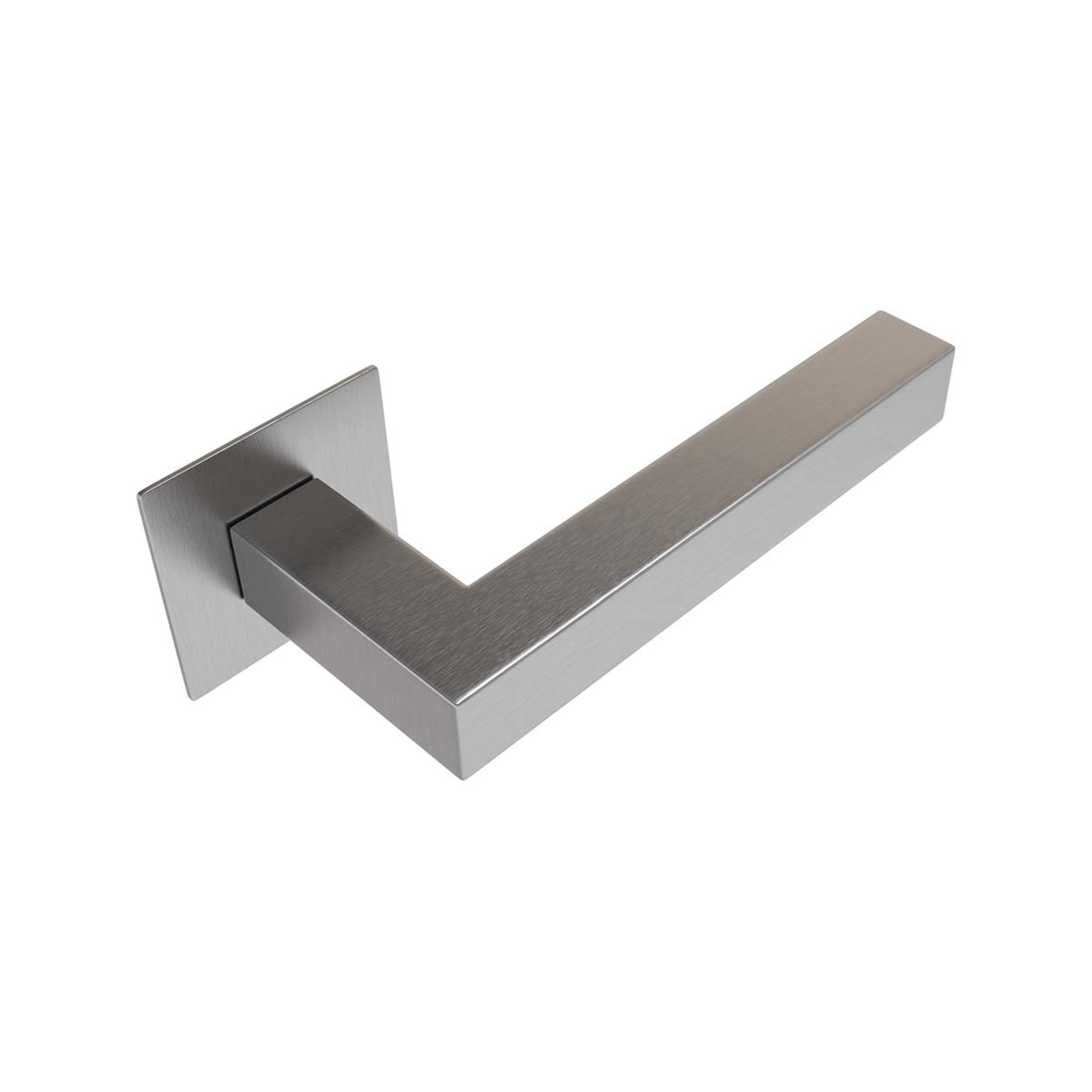 Productfoto_SQUAKRUK20FLARVS_0_2400x2400 Deurkruk Squared 20 Flat RVS - HSP2072 - Afbeelding 1