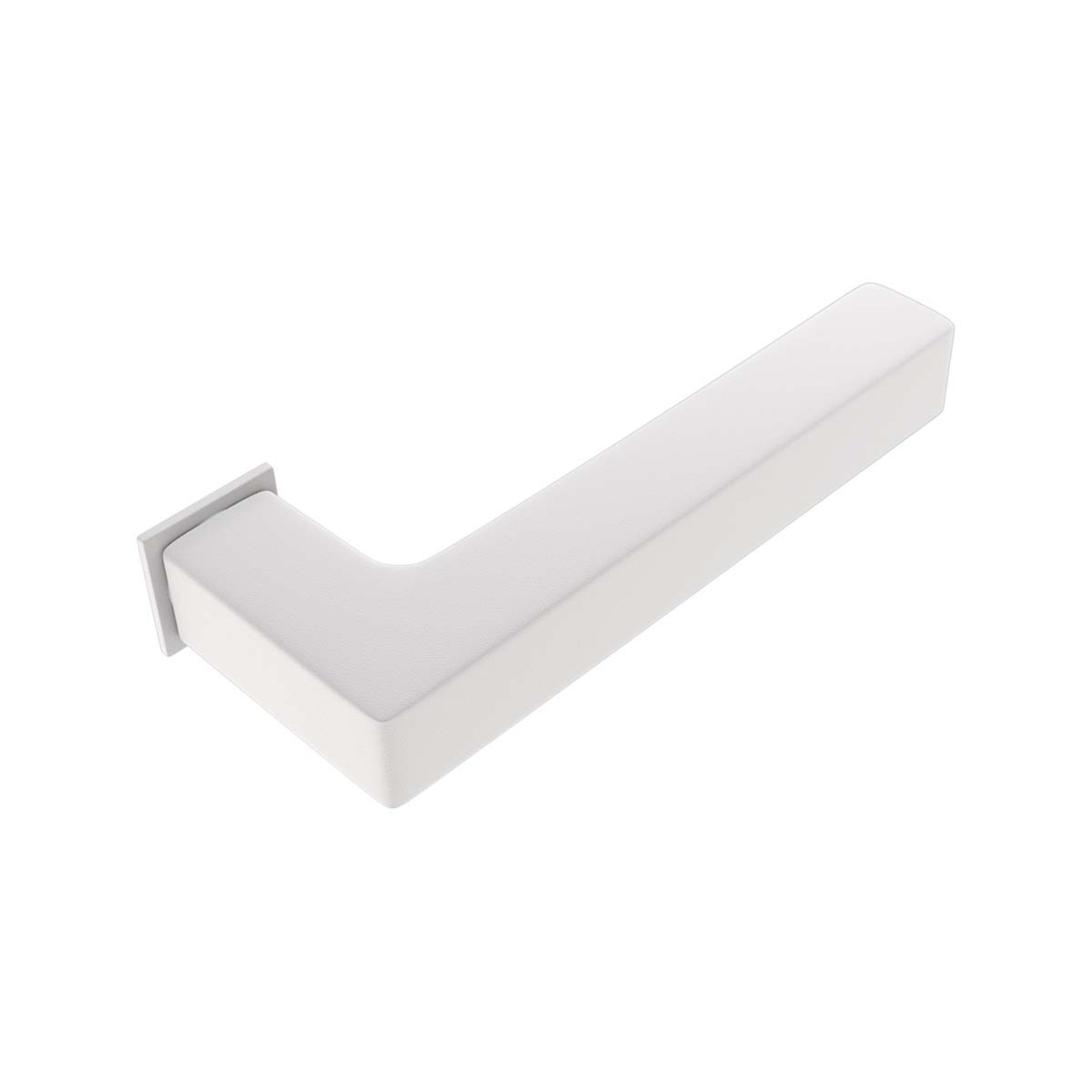 Productfoto_SQUAKRUK20MINWIT_0_2400x2400 Deurkruk Squared 20 Minimal Wit - Afbeelding 1