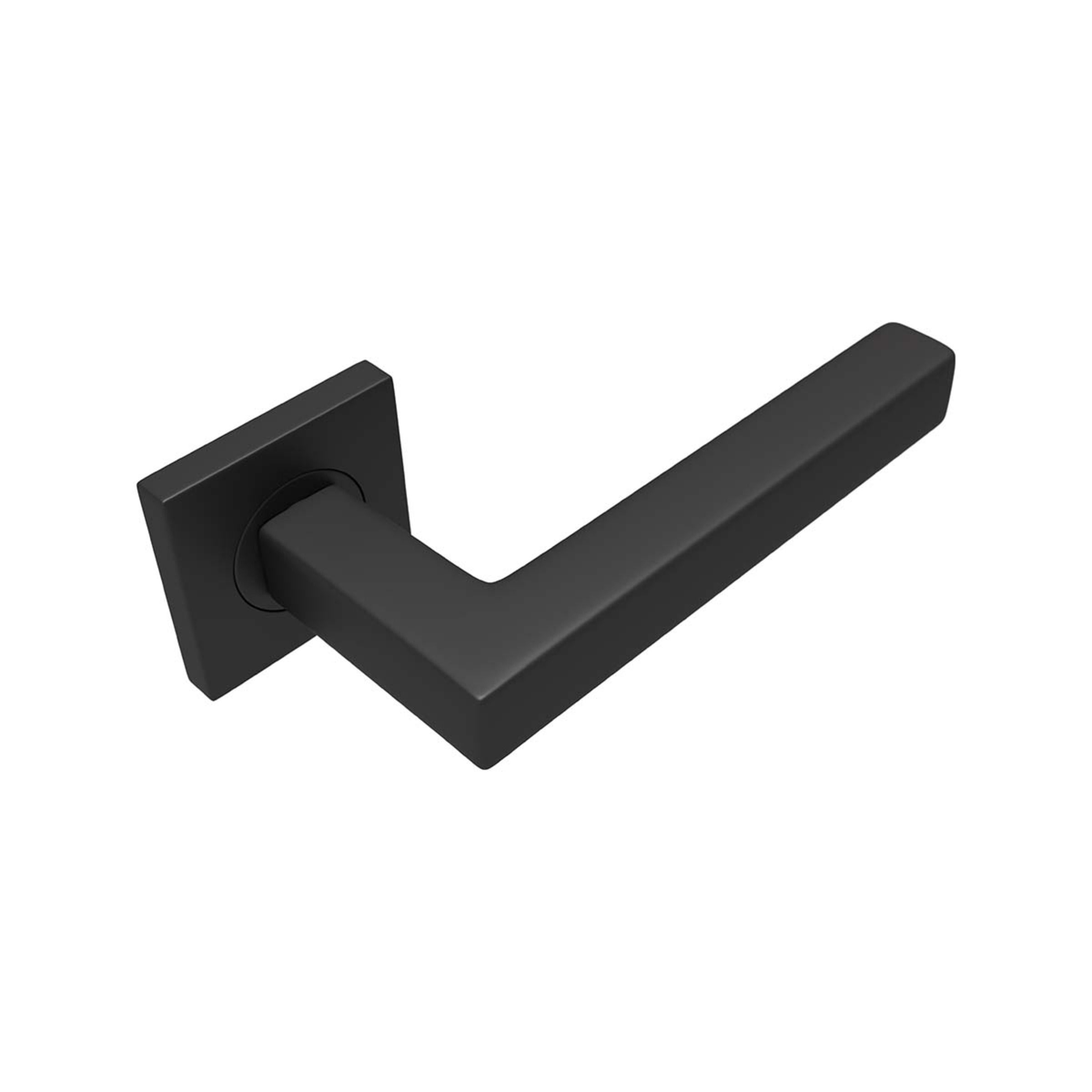 Productfoto_SQUAKRUK20REGZWA_0_2400x2400 Deurkruk Squared 20 Regular ZWA - HSP2052 - Afbeelding 1