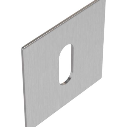 Sleutelrozet Squared Flat RVS