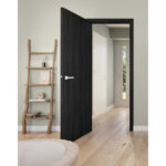 Glide Gelakt - Charcoal Oak (Afgelakt in RAL 9011) - Afbeelding 2