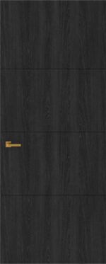 Carve Gelakt - Charcoal Oak (afgelakt in RAL 9011)