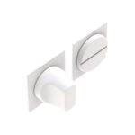 Toiletgarnituur Squared Minimal Wit - Afbeelding 2