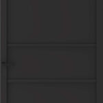 Slimseries One Gegrond – 25 mm Roede – Zwart Gegrond (RAL 9011) – SSL 4030