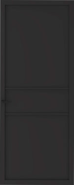 Slimseries One Gegrond – 20 mm Roede – Zwart Gegrond (RAL 9011) – SSL 4910