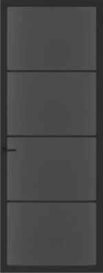 Slimseries One Gegrond - 20 mm Roede – Zwart Gegrond (RAL 9011) – SSL 4504 - Afbeelding 4