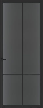 Slimseries One Gegrond - 20 mm Roede – Zwart Gegrond (RAL 9011) – SSL 4508 - Afbeelding 4