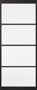 Slimseries Ultra - Zwart Gegrond (RAL 9011) - SSL 4104