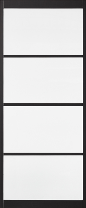 Slimseries Ultra - Zwart Gegrond (RAL 9011) - SSL 4104