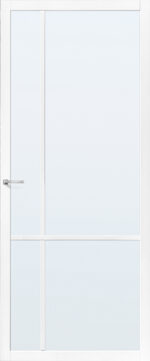 Slimseries One Gegrond – 25 mm Roede – Wit Gegrond (RAL 9010) – SSL 4409 - Afbeelding 2