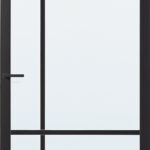 Slimseries One Gegrond - 25 mm Roede – Zwart Gegrond (RAL 9011) – SSL 4009