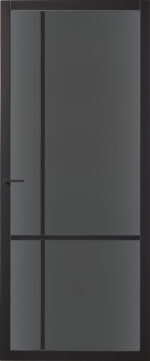 Slimseries One Gegrond - 25 mm Roede – Zwart Gegrond (RAL 9011) – SSL 4009 - Afbeelding 3