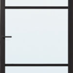 Slimseries One Gegrond - 25 mm Roede – Zwart Gegrond (RAL 9011) – SSL 4003