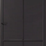 Slimseries One Gegrond – 25 mm Roede – Zwart Gegrond (RAL 9011) – SSL 4088