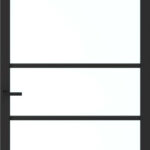 Slimseries One Gegrond - 25 mm Roede – Zwart Gegrond (RAL 9011) – SSL 4010