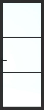 Slimseries One Gegrond - 20 mm Roede – Zwart Gegrond (RAL 9011) – SSL 4503