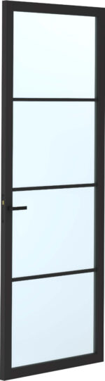 Slimseries One Gegrond - 20 mm Roede – Zwart Gegrond (RAL 9011) – SSL 4504 - Afbeelding 3