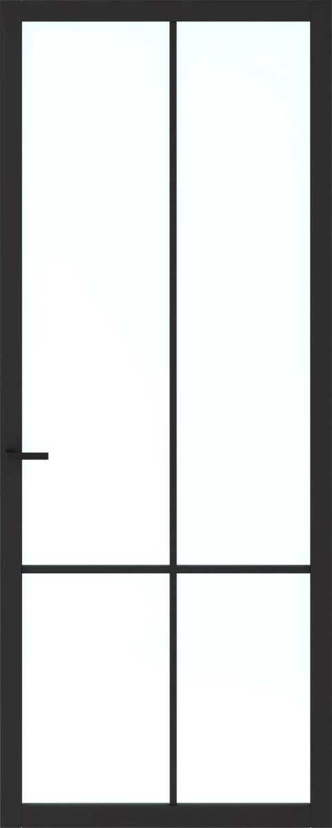 ssl_4508_0 Slimseries One Gegrond - 20 mm Roede – Zwart Gegrond (RAL 9011) – SSL 4508 - Afbeelding 1