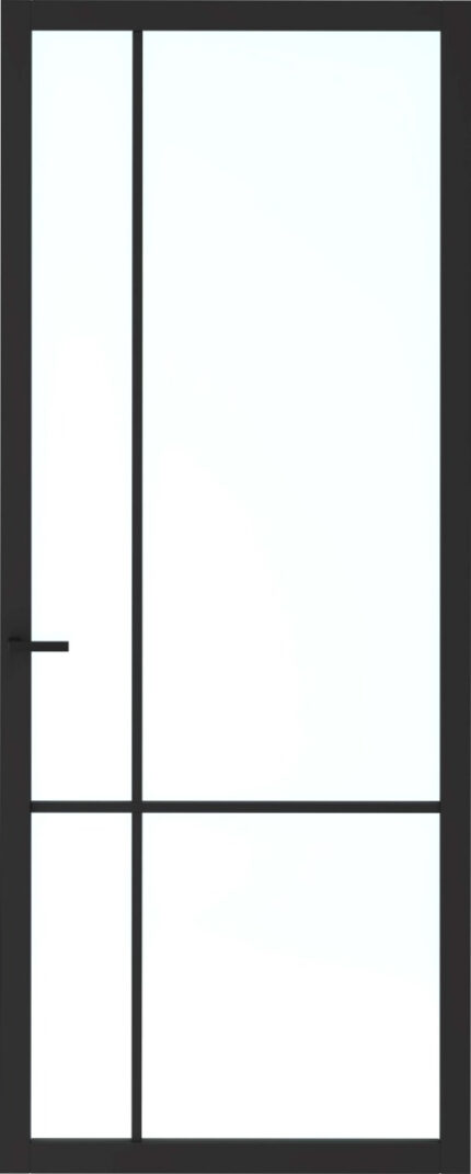 Slimseries One Gegrond - 20 mm Roede – Zwart Gegrond (RAL 9011) – SSL 4509