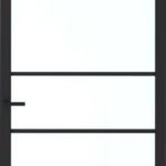 Slimseries One Gegrond - 20 mm Roede – Zwart Gegrond (RAL 9011) – SSL 4510