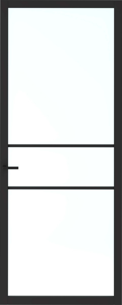 ssl_4510_0 Slimseries One Gegrond - 20 mm Roede – Zwart Gegrond (RAL 9011) – SSL 4510 - Afbeelding 1