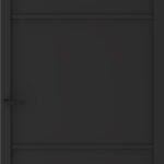 Slimseries One Gegrond – 20 mm Roede – Zwart Gegrond (RAL 9011) – SSL 4903