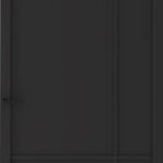 Slimseries One Gegrond – 20 mm Roede – Zwart Gegrond (RAL 9011) – SSL 4907