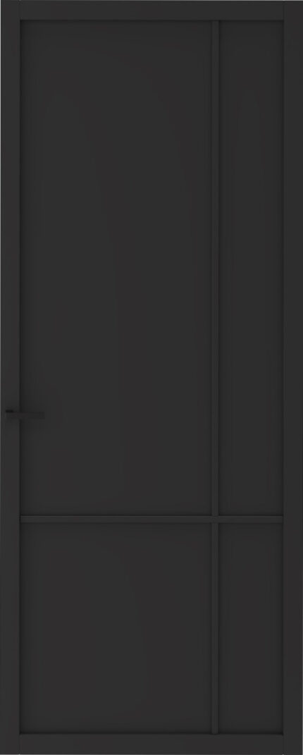 Slimseries One Gegrond – 20 mm Roede – Zwart Gegrond (RAL 9011) – SSL 4907