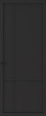 Slimseries One Gegrond – 20 mm Roede – Zwart Gegrond (RAL 9011) – SSL 4909