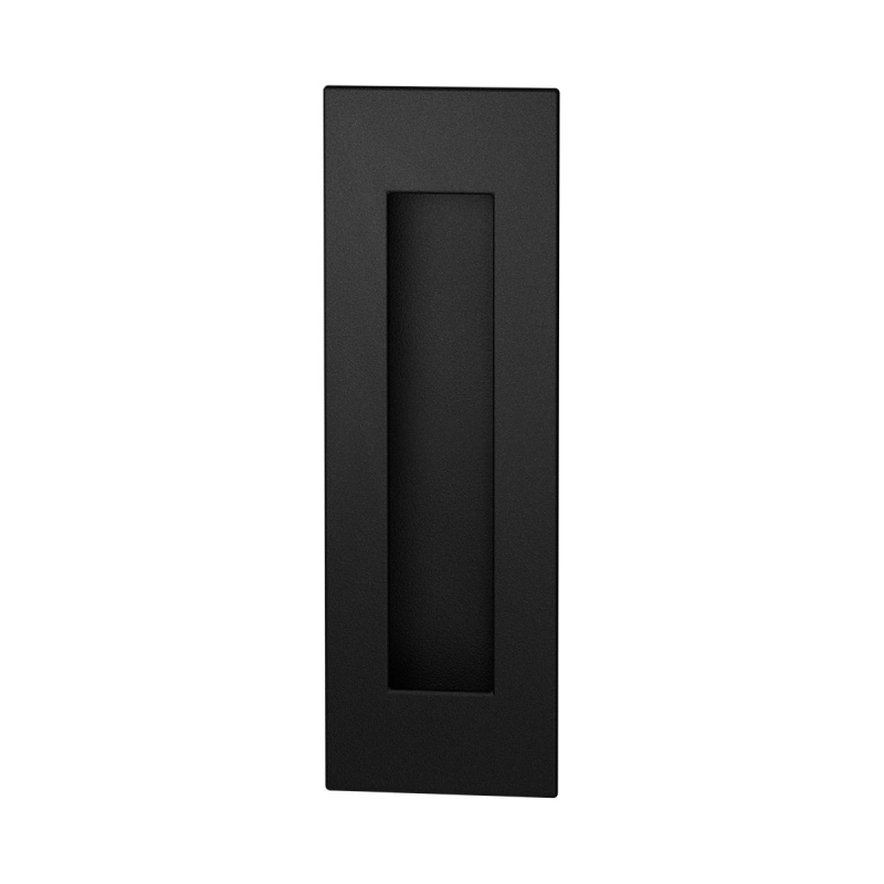 schuifdeurkom-zwart-gpf8715-61c Vierkant Zwart - Schuifkom - Afbeelding 1