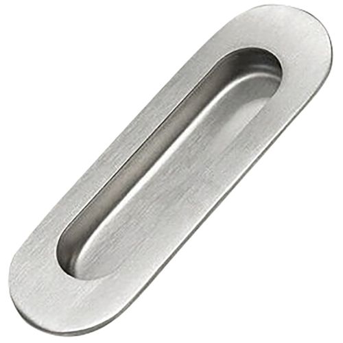schuifkom ovaal rvs Ovaal RVS - Schuifkom - Afbeelding 1